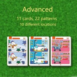 Advanced Pattern Cards Set